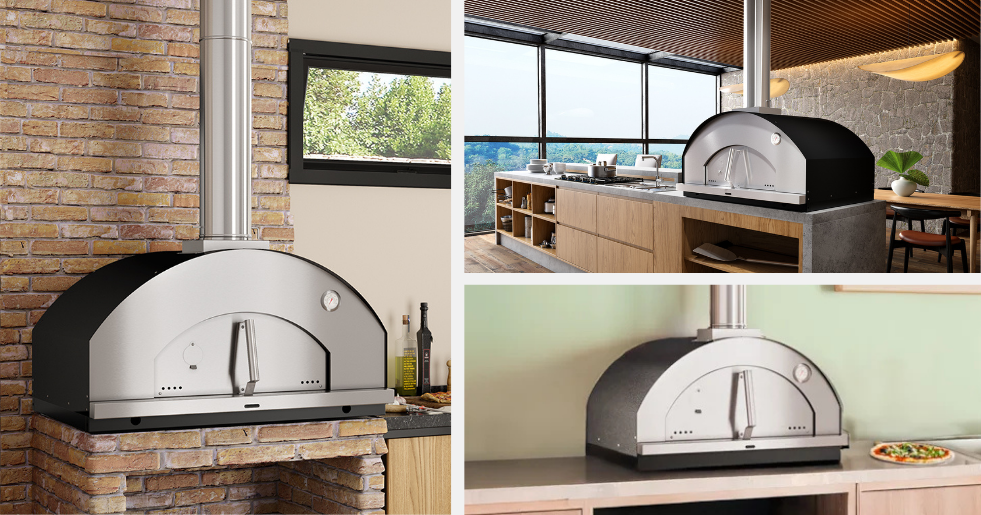 colocação forno de pizza metávila